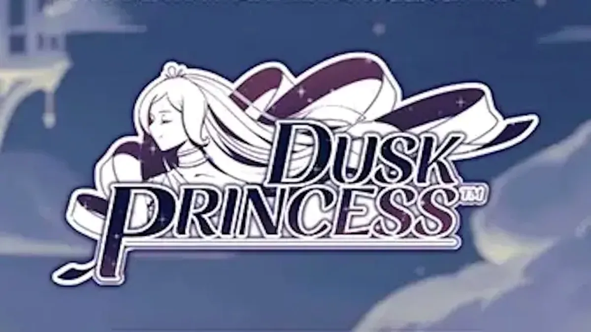Dusk Princess slot game screen with anime theme